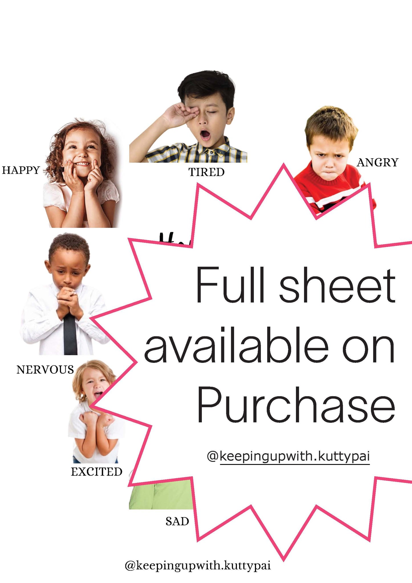 Emotions Worksheet
