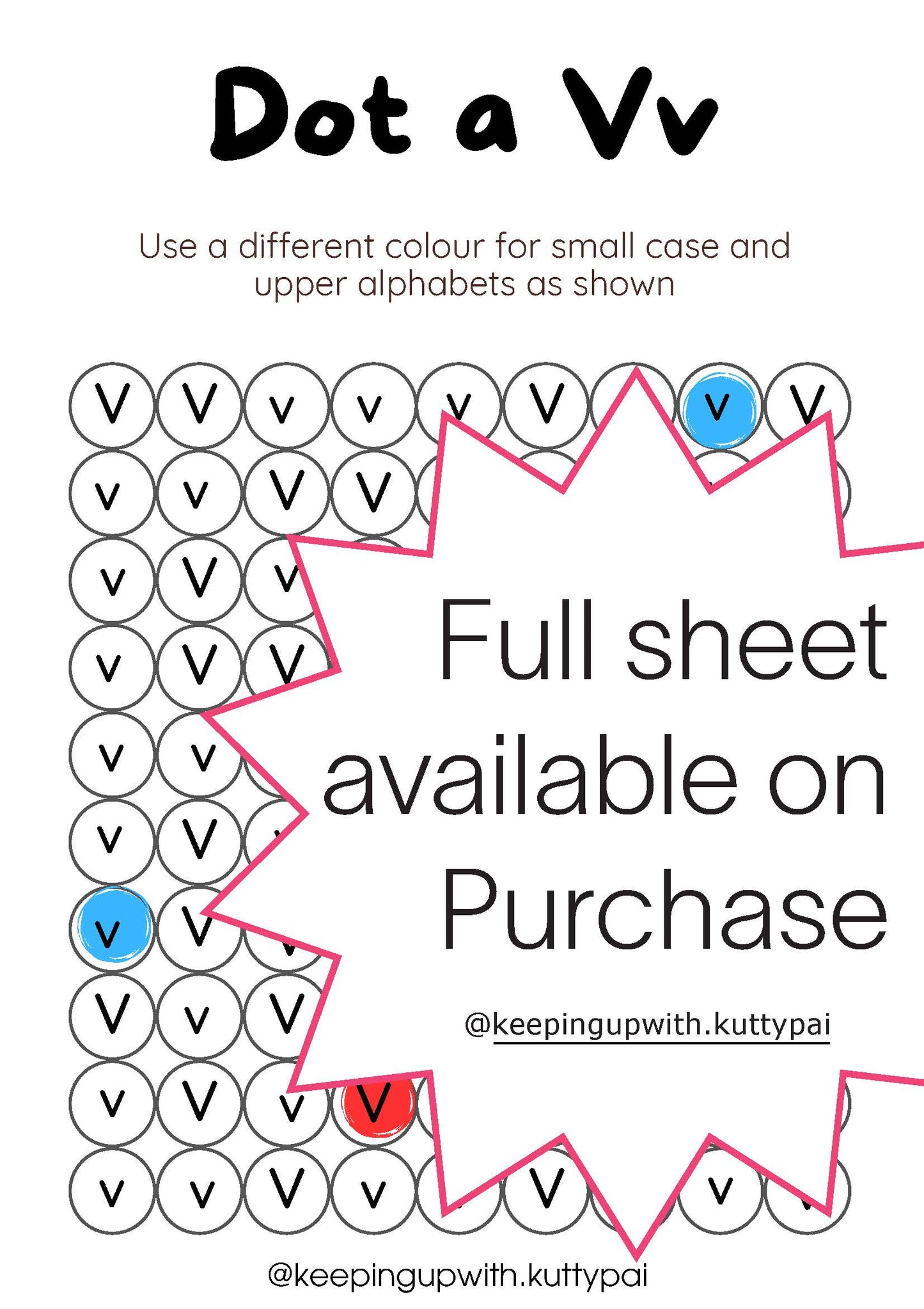 Dot it Part 1 - Worksheet
