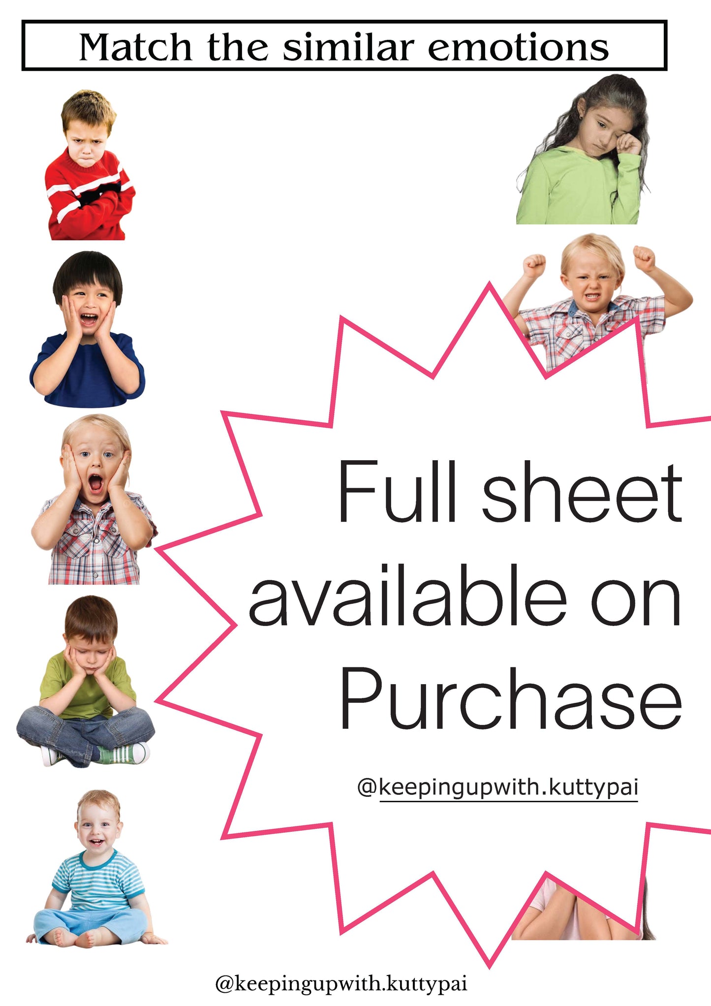 Emotions Worksheet