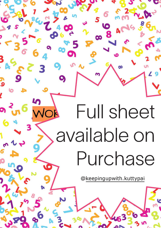 Explorer Worksheet